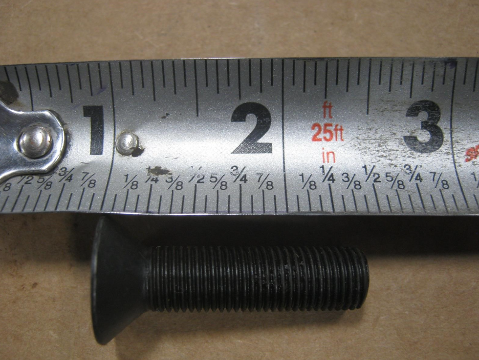 Thumbnail: AG518505 AGCO Hex Socket Head Countersunk Bolt (3/8"-24UNF X 1-1/2")