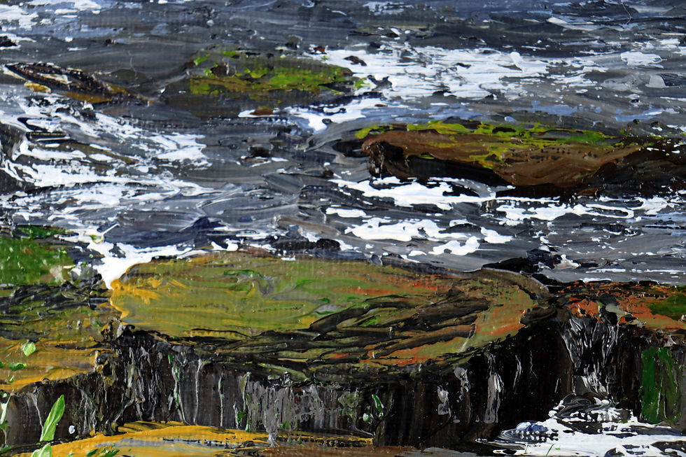 Thumbnail: Giclee print "Craster storm"
