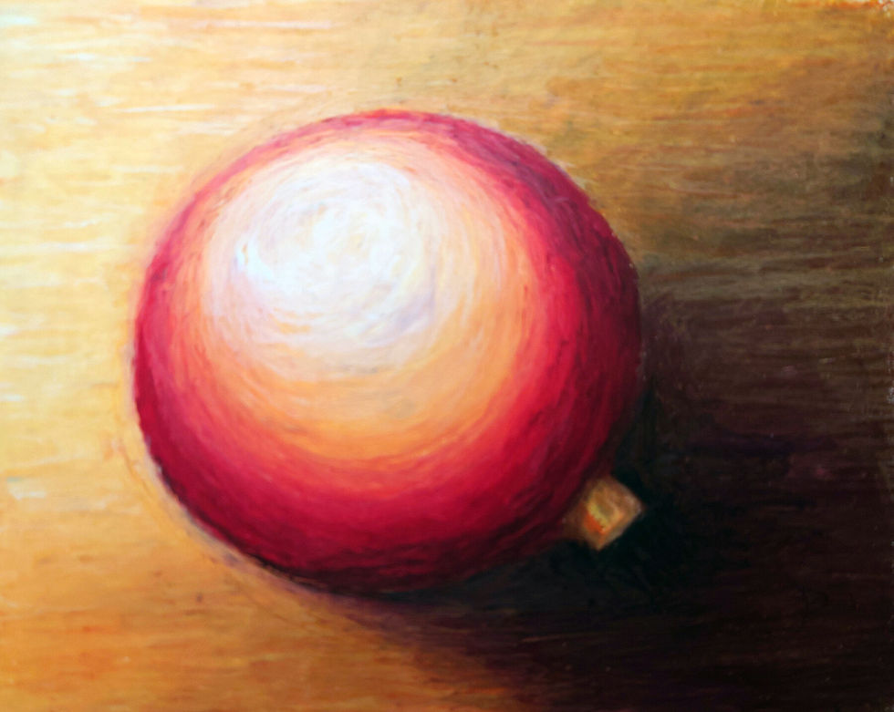 Giclee print "Christmas Bauble"