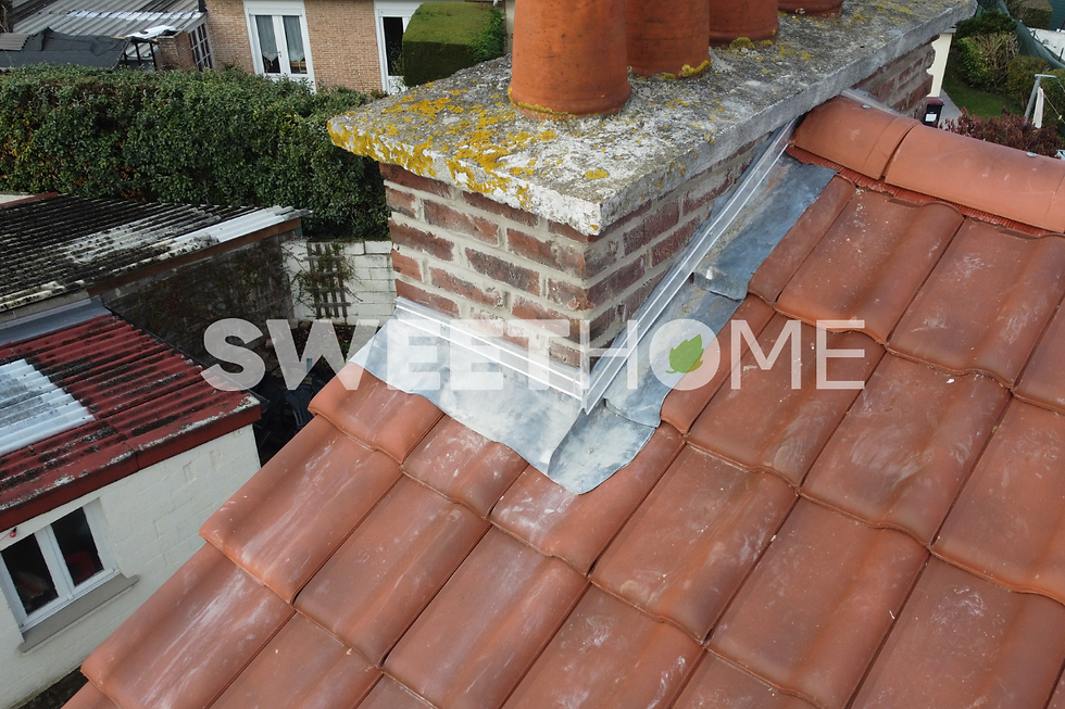 Solin de cheminée à Lens