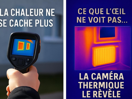 🔍 Caméra thermique : un outil de diagnostic incontournable pour votre toiture