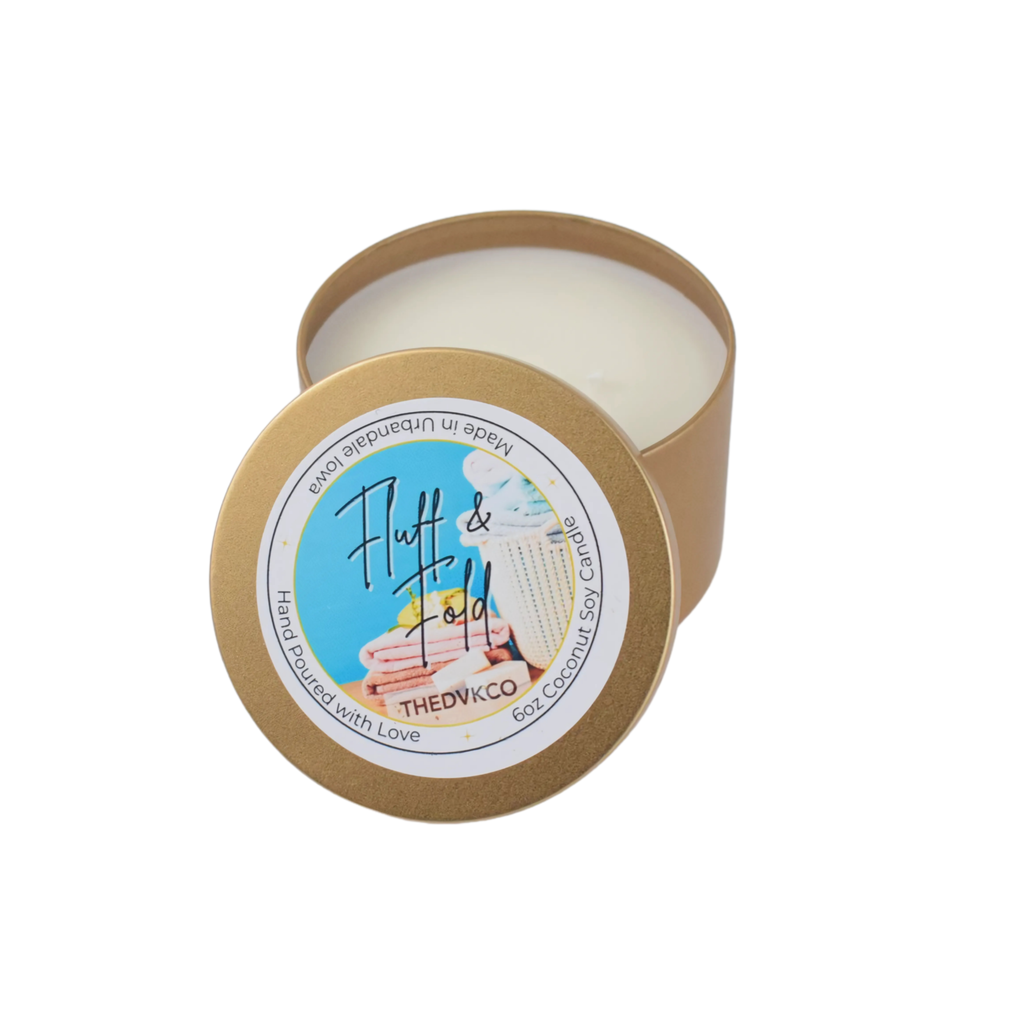 Fluff & Fold Candle