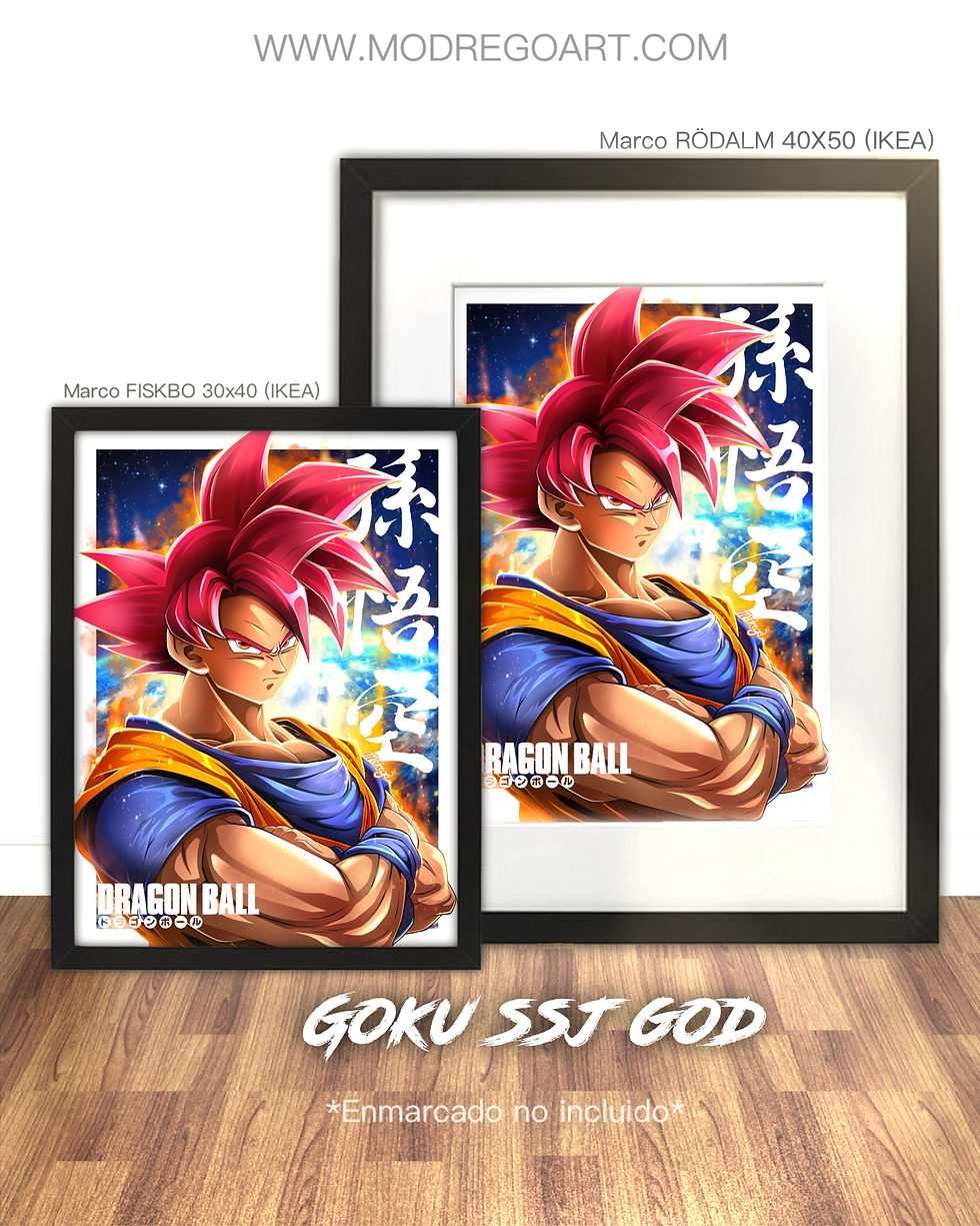 Miniatura: GOKU SSJ GOD
