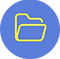 Simple and transparent icon