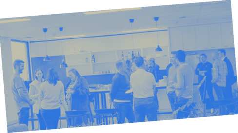 Coworking members networking