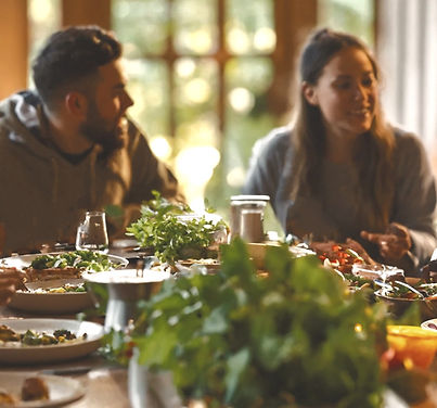 A group of young professional adults hav