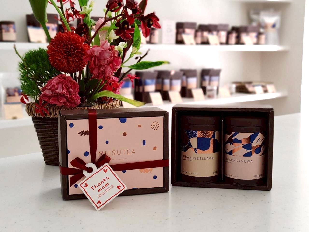 2026母の日ギフト 2缶紅茶ギフト 手提げ付き