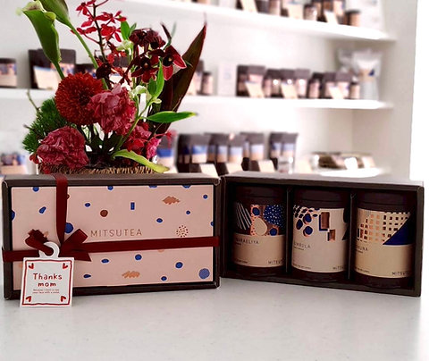 2026母の日ギフト 3缶紅茶ギフト 手提げ付き