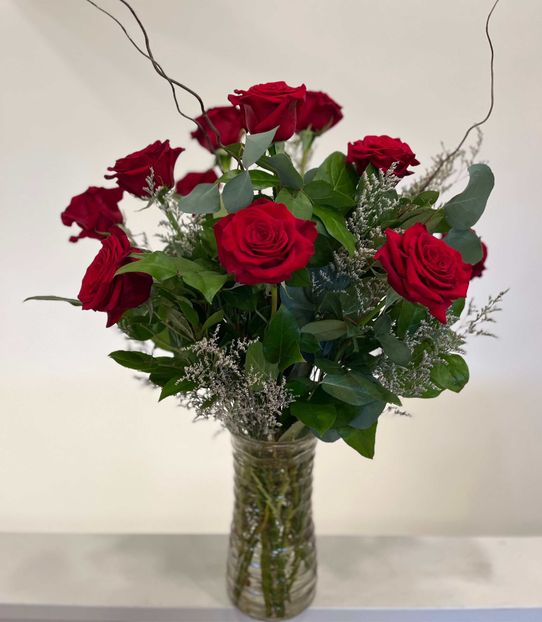 Premium Dozen Red Roses