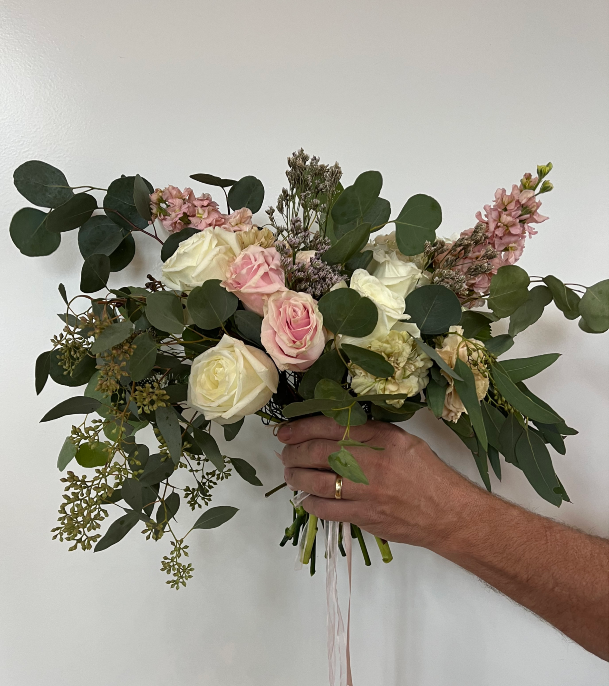Romantic Garden Bridesmaids Bouquet