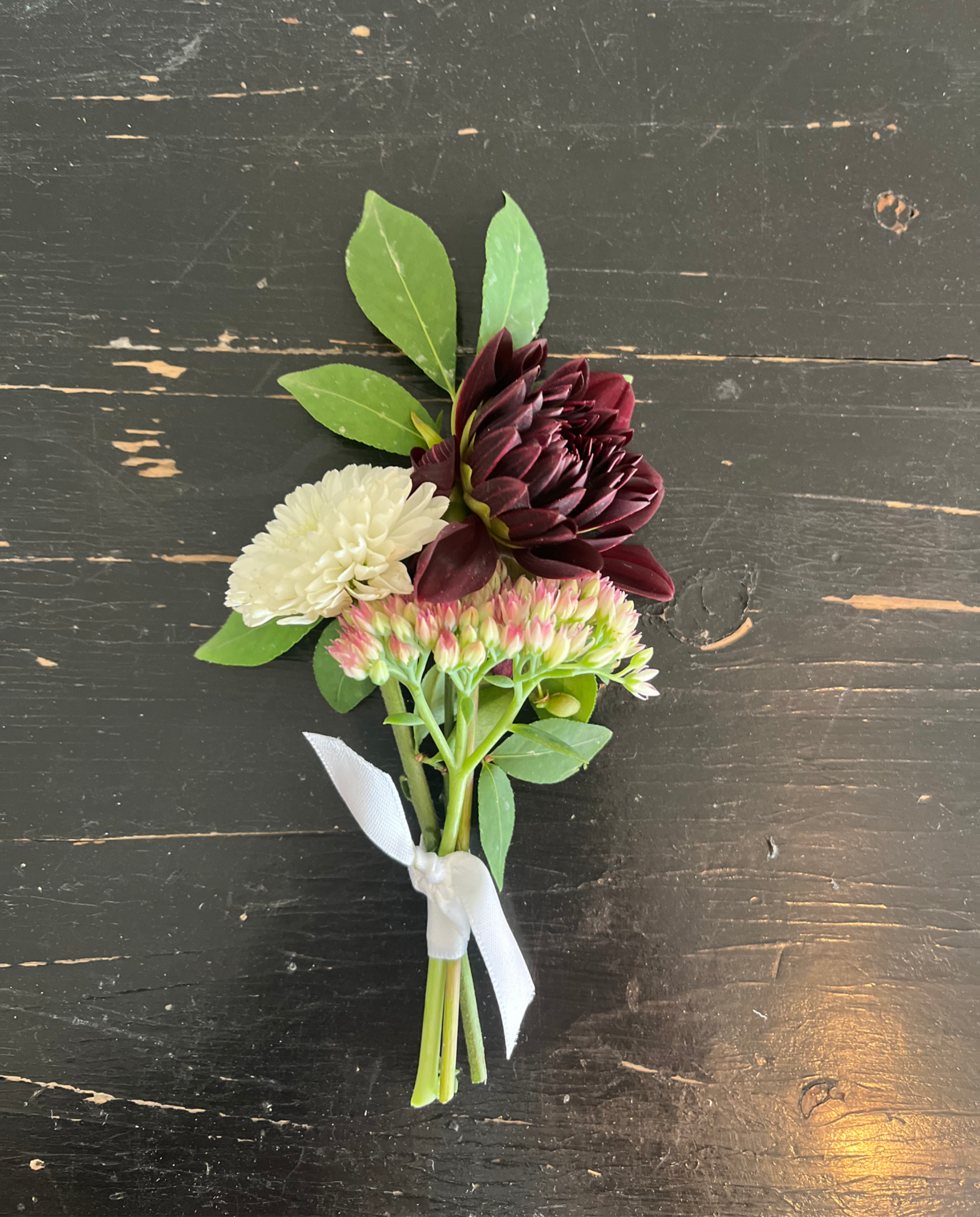 Romantic Garden Boutonniere