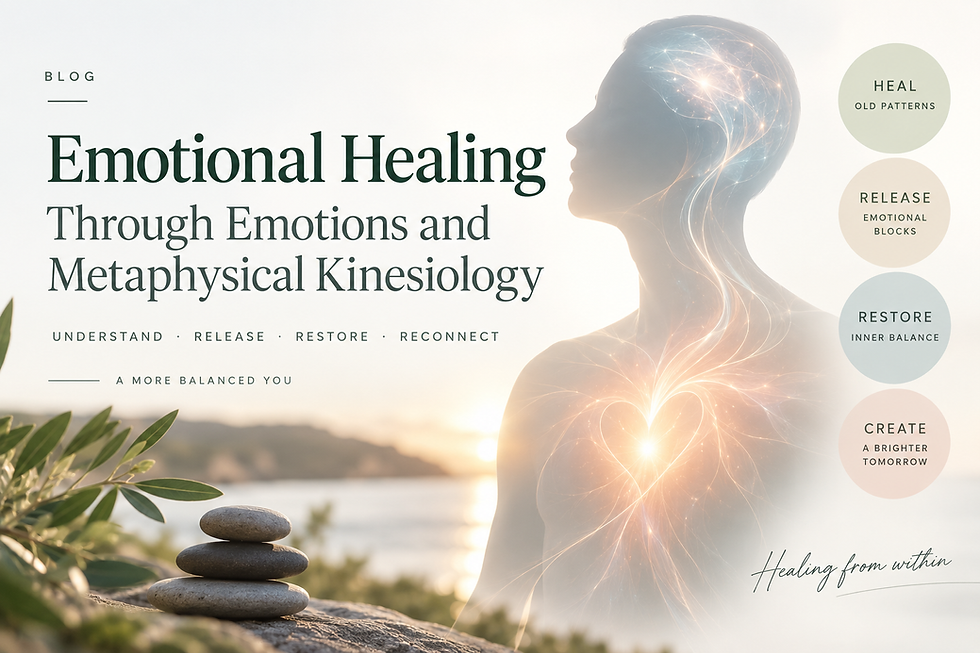 emotional healing through kinesiology
