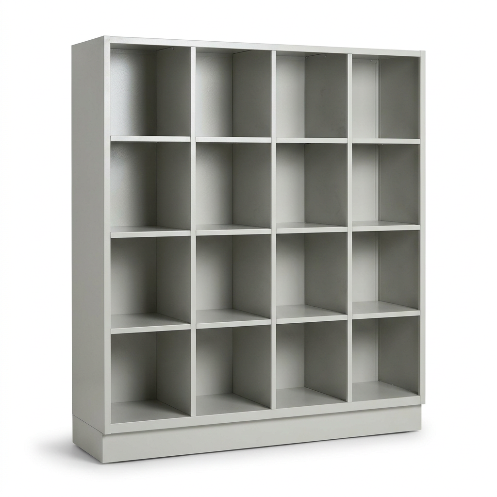 Locker bolsonero de 16 casilleros sin puertas