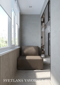 Cabinet on the balcony (2)