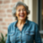 realistic laughing middle aged woman.jpg