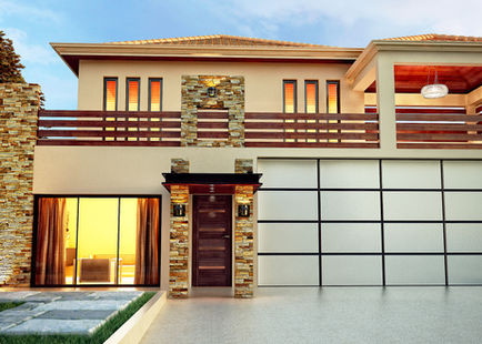 The Tuscan, double storey