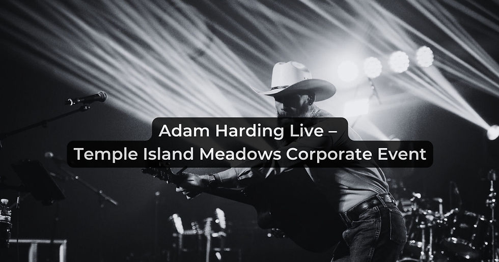 Adam Harding Live – Temple Island Meadows Corporate Event