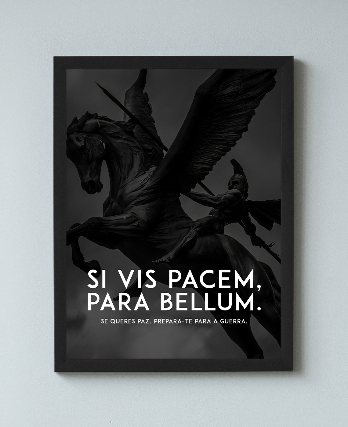 Quadro "Si Vis Pacem Para Bellum"