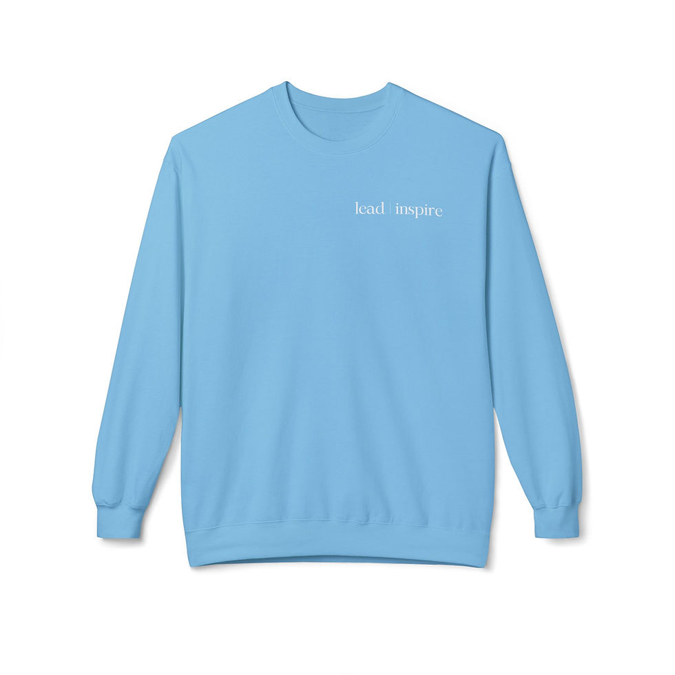 Thumbnail: EFI's Lead | Inspire Unisex Midweight Softstyle Fleece Crewneck Sweatshirt