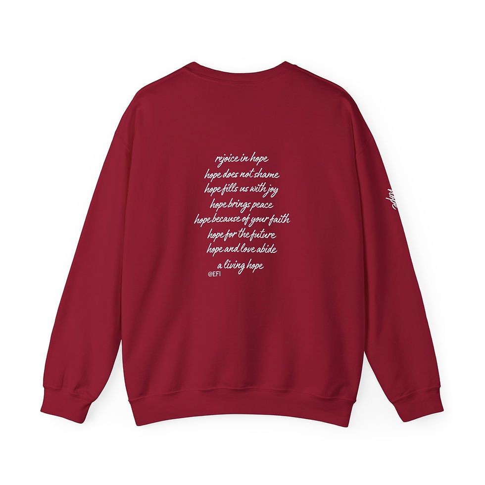 Thumbnail: EFI's What is Hope Unisex Heavy Blend™ Crewneck Sweatshirt