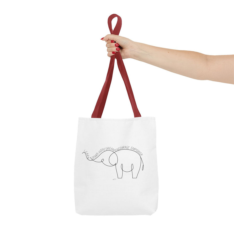 Thumbnail: EFI's Speak Hope Tote Bag (AOP)