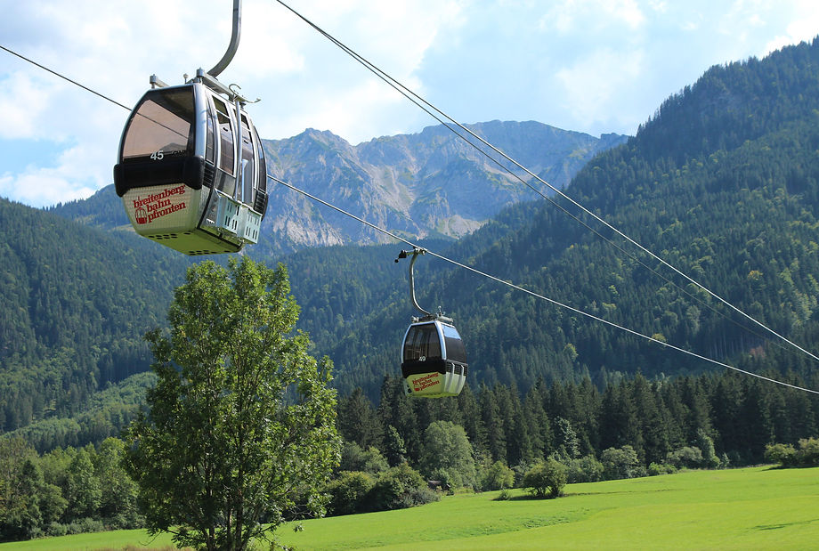 Die Nutzung der Breitenbergbahn in Pfronten ist für Alpina Feriengäste mit der Königscard gratis. 