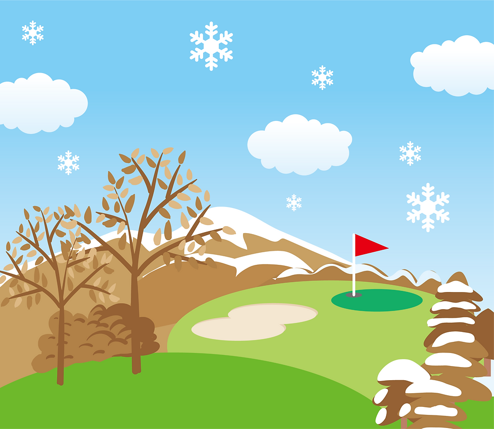 冬に練習する人だけが伸びる！秋田の冬はスコアが一番伸びる季節！