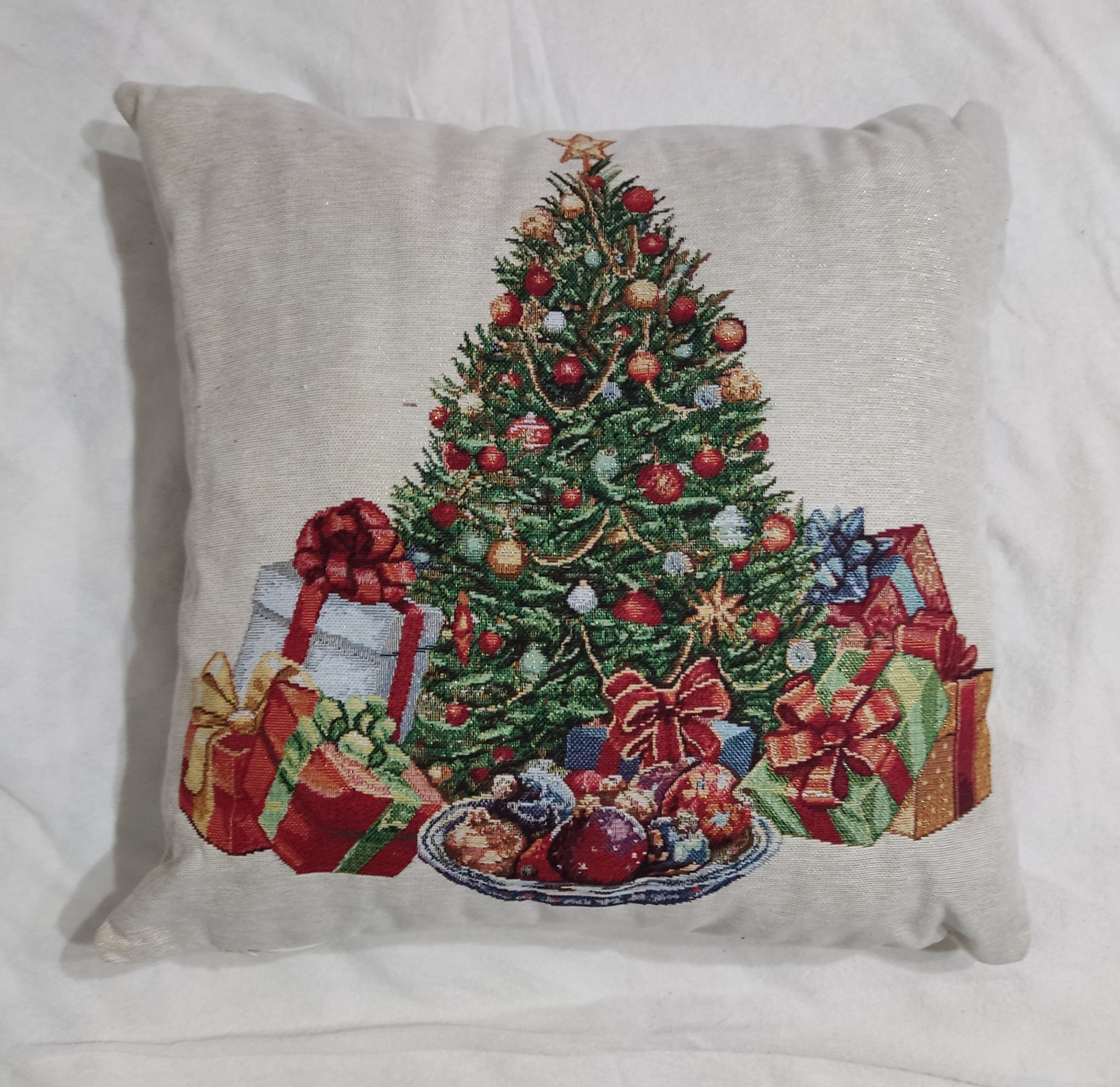 Almofada Pinheirinho e Pai Natal