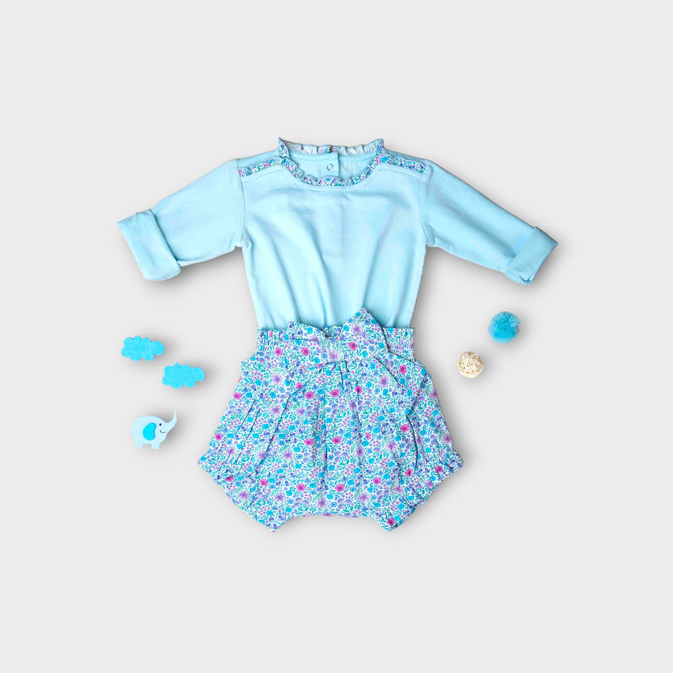 Thumbnail: Bow Bloomer Ditsy Blue