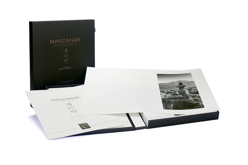Thumbnail: Manzanar: Their Footsteps Remain –  Deluxe Limited Edition Portfolio Collection