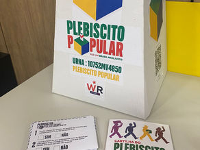 Urna plebiscito popular em Campinas 