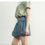 Thumbnail: Aaron & Amber Denim Bubble Skirt/Skort