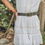 Thumbnail: Double Circle Buckle Leather Belt