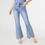 Thumbnail: Coco + Carmen Everstretch Flare w/Hand Bead Embroidery Scalloped Botton