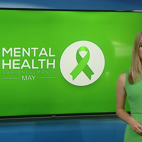 The Sunset Project highlighted on UpNorthLive 7&4 News, kicking off "May Is Mental Health Awareness Month"