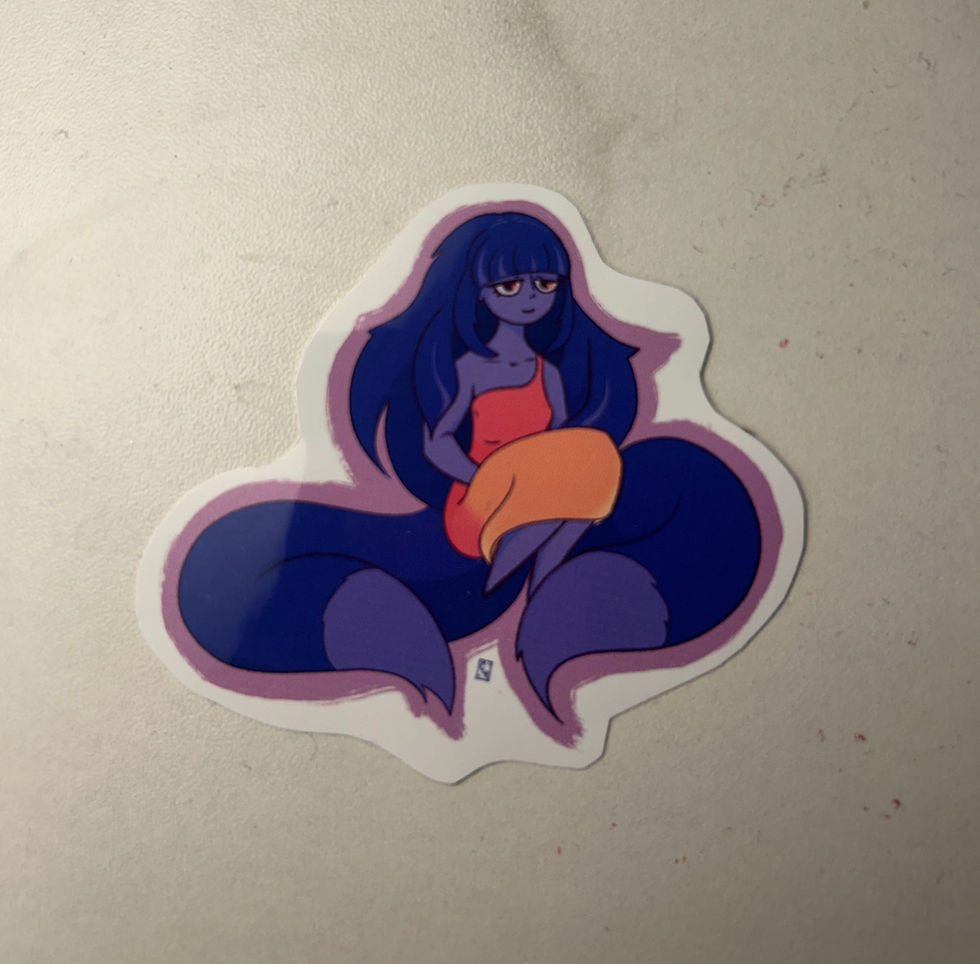 Thumbnail: Purple Kitsune 