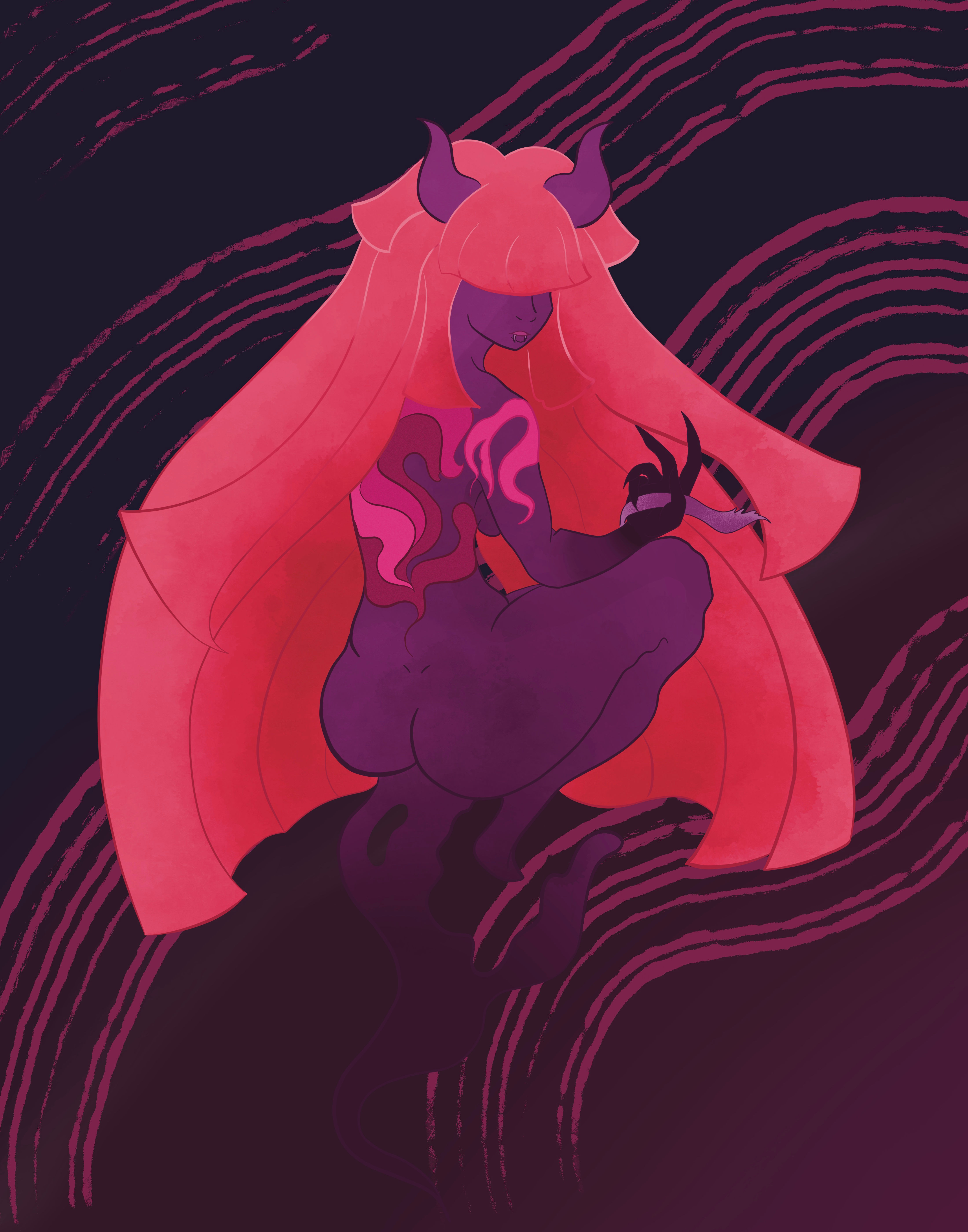 Ghost Girl Print