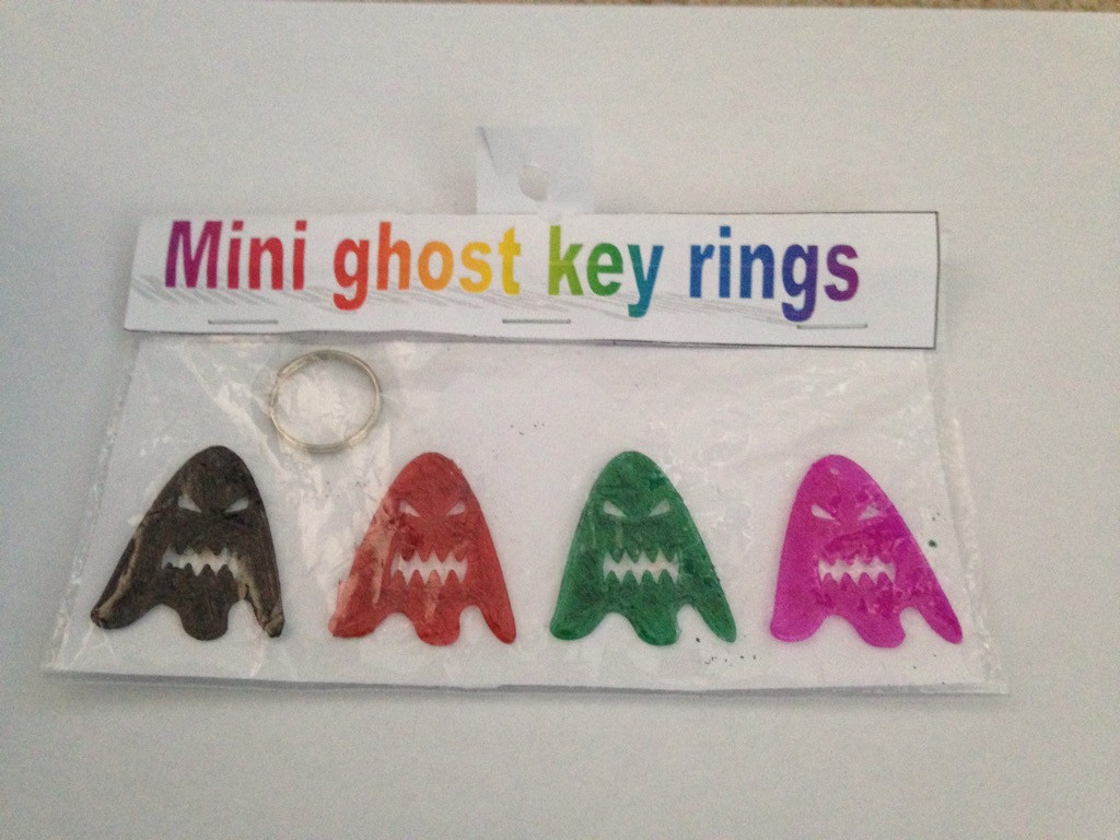 ghost keyring pack