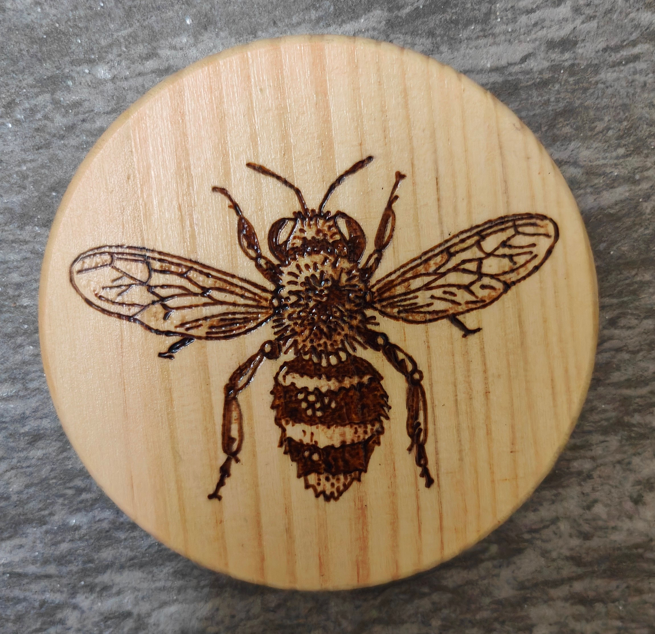 Tassenuntersetzer Biene