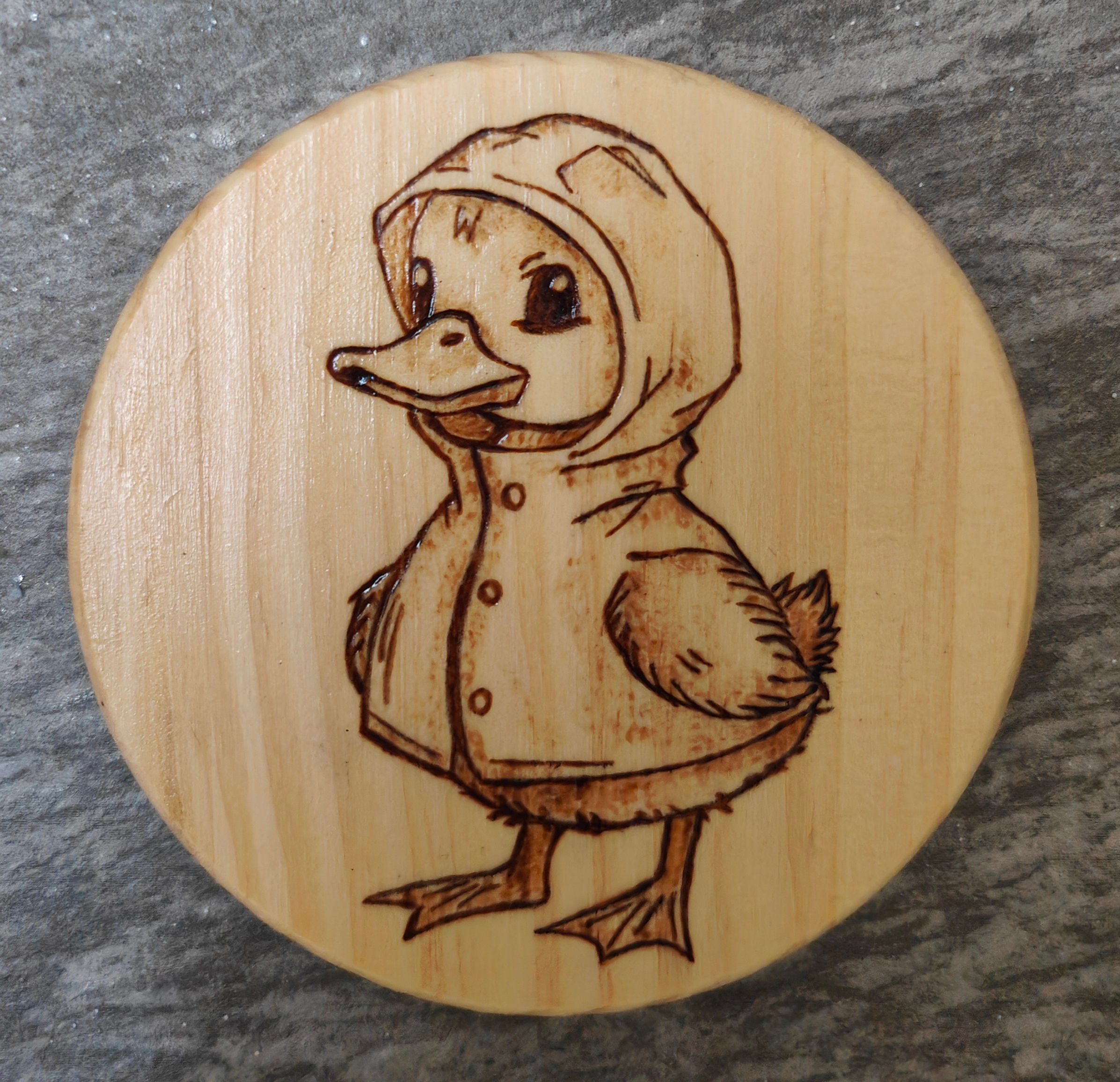 Tassenunterstzer Ente