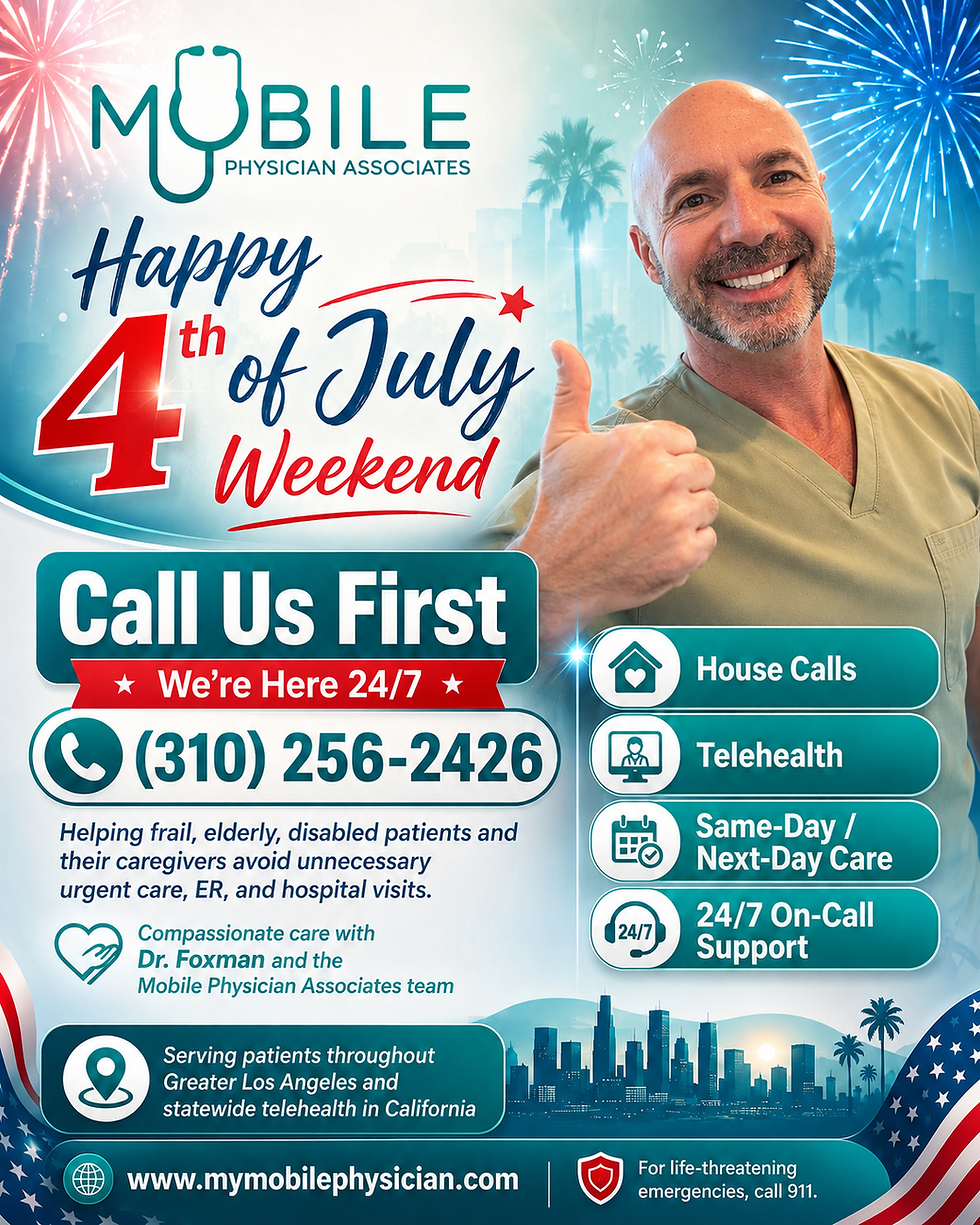 Happy 4th of July Weekend From Mobile Physician Associates