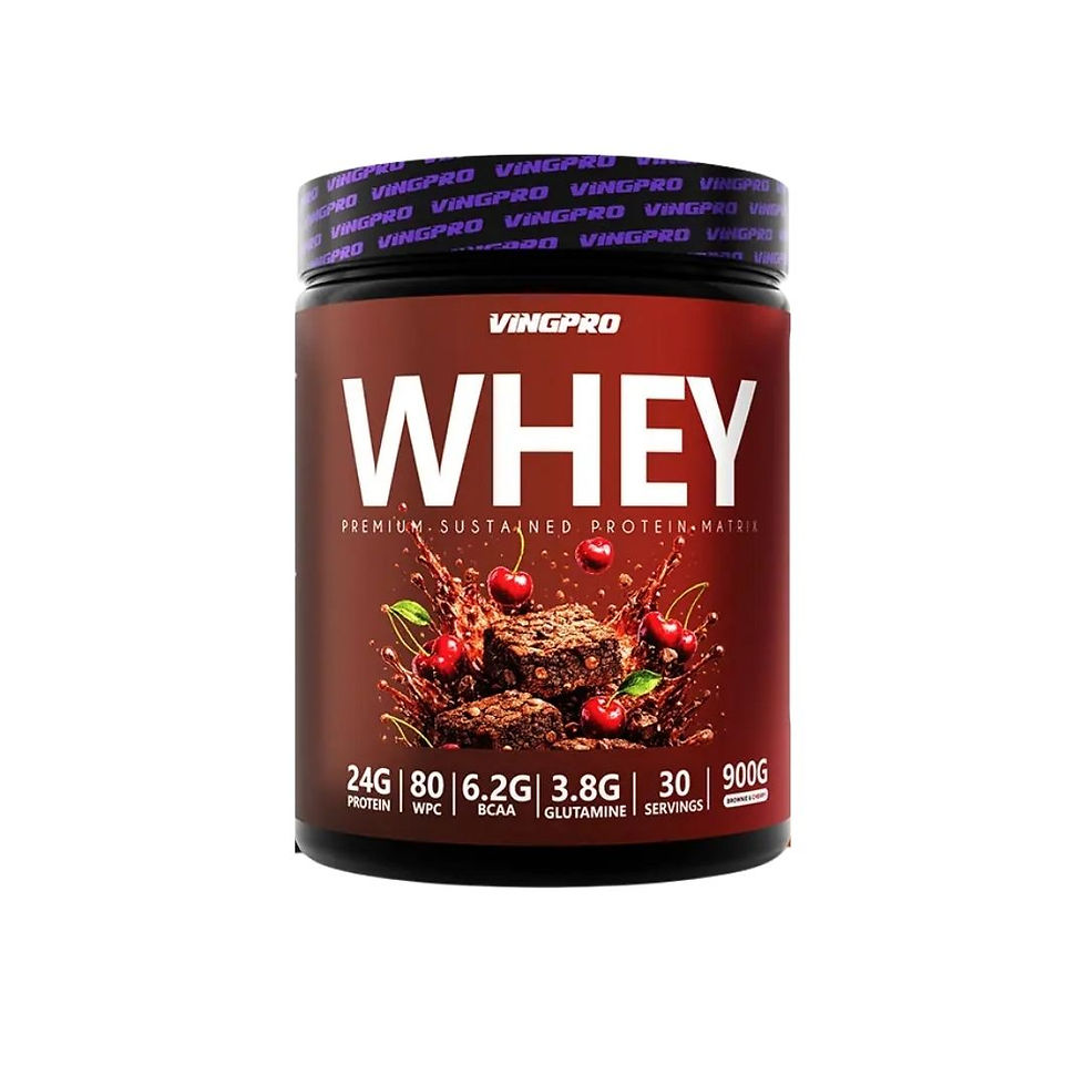 Küçük resim: Vingpro Whey Protein WPC80 900 Gr 30 Servis Brownie & Vişneli