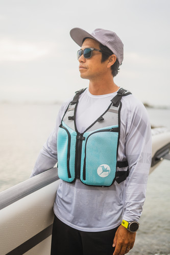 PADDLER PRO RACING PFD : HIVIS BLUE | PADDLER