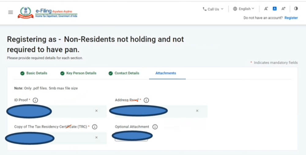 IT Form 10F Document Attachments