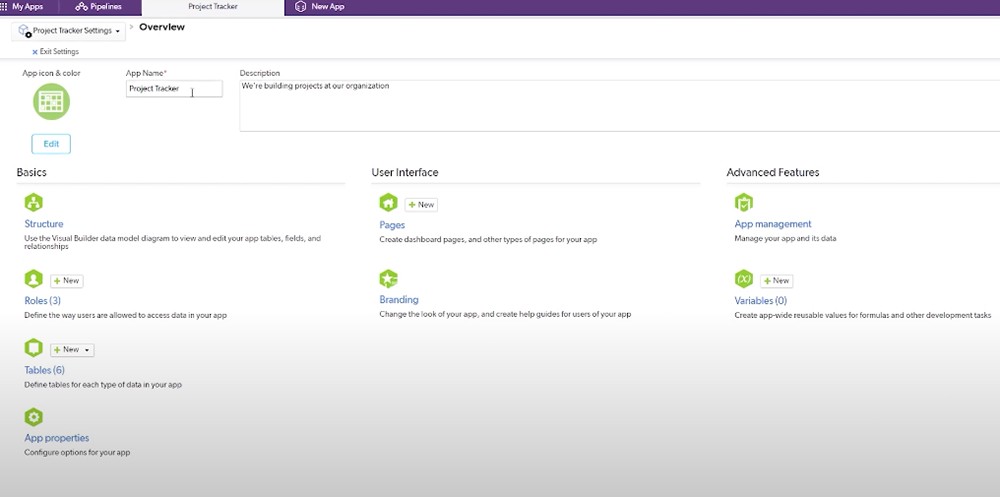 Quickbase Low-code Platform Interface