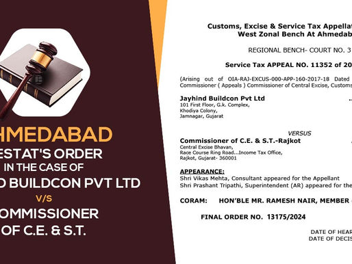 Ahmedabad CESTAT: SCN for Service Tax is Invalid if Tax and Interest are Paid Before Its Issuance