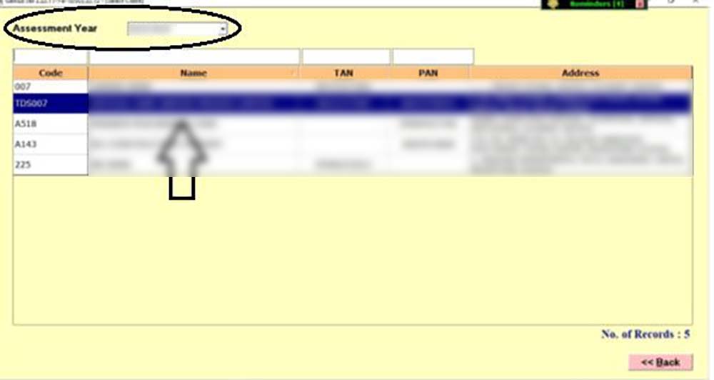 Information of Client