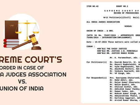 SC to Consider TDS Applicability on Allowances for Judicial Officers Under SNJPC, Next Hearing on 5th Aug