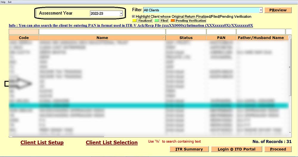 Genius Software Select Client