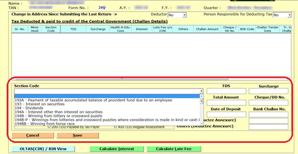 Challan Details Dashboard